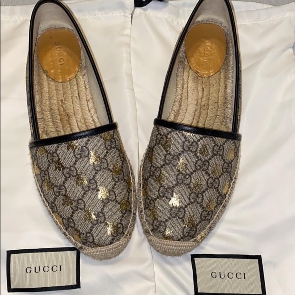 Gucci Bee Espadrille (Authentic)